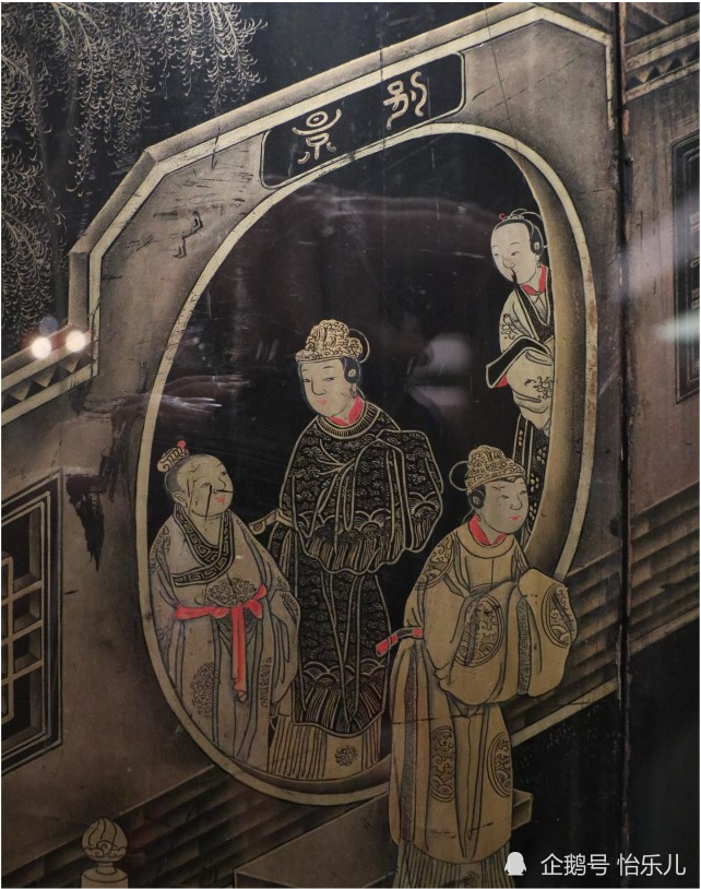 漆画|最气派的生日礼物：清乾隆描金漆画《郭子仪庆寿》寿屏