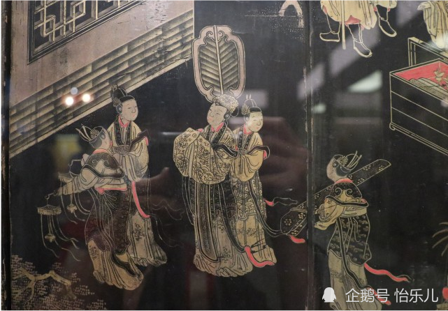 漆画|最气派的生日礼物：清乾隆描金漆画《郭子仪庆寿》寿屏