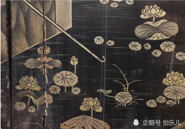 漆画|最气派的生日礼物：清乾隆描金漆画《郭子仪庆寿》寿屏