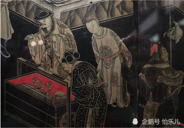 漆画|最气派的生日礼物：清乾隆描金漆画《郭子仪庆寿》寿屏