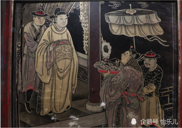 漆画|最气派的生日礼物：清乾隆描金漆画《郭子仪庆寿》寿屏