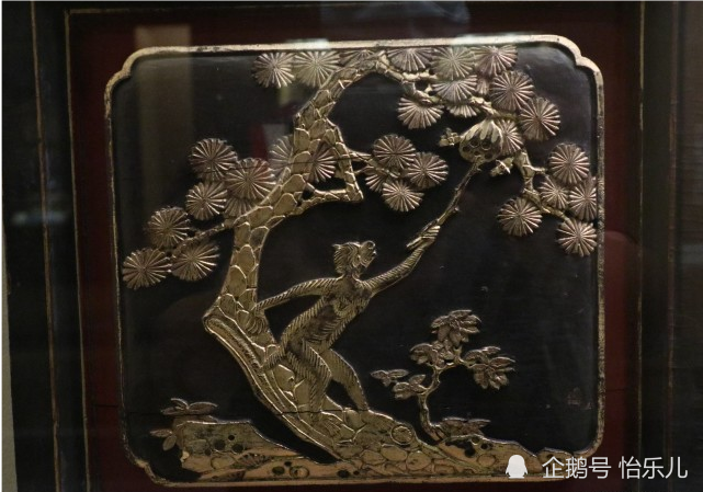 漆画|最气派的生日礼物：清乾隆描金漆画《郭子仪庆寿》寿屏