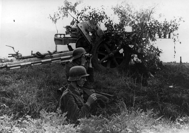 它是反坦克炮也是步兵炮二战德国pak50型75毫米炮