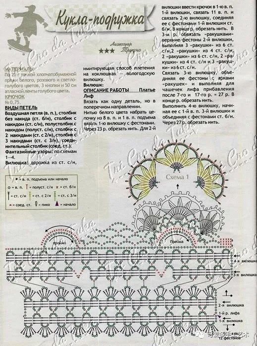 芭比娃娃|孩子玩旧了的芭比娃娃，用零线钩了几件华丽的裙子改造，竟大受欢迎！