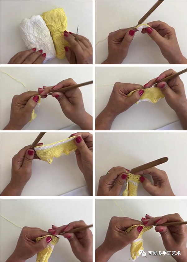 芭比娃娃|孩子玩旧了的芭比娃娃，用零线钩了几件华丽的裙子改造，竟大受欢迎！