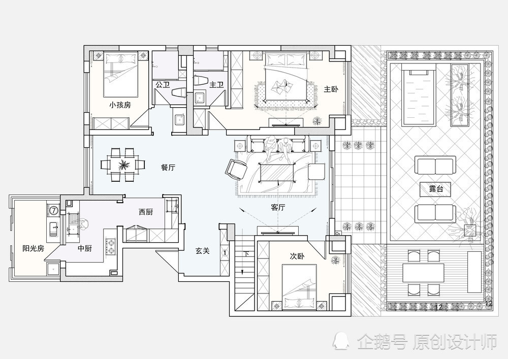 新房|夫妻北京上班，帮父母老家买300平新房，装美式轻奢精致耐看又大气