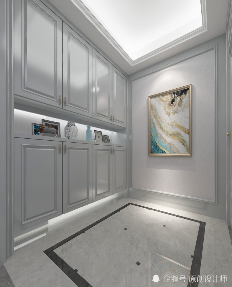 新房|夫妻北京上班，帮父母老家买300平新房，装美式轻奢精致耐看又大气