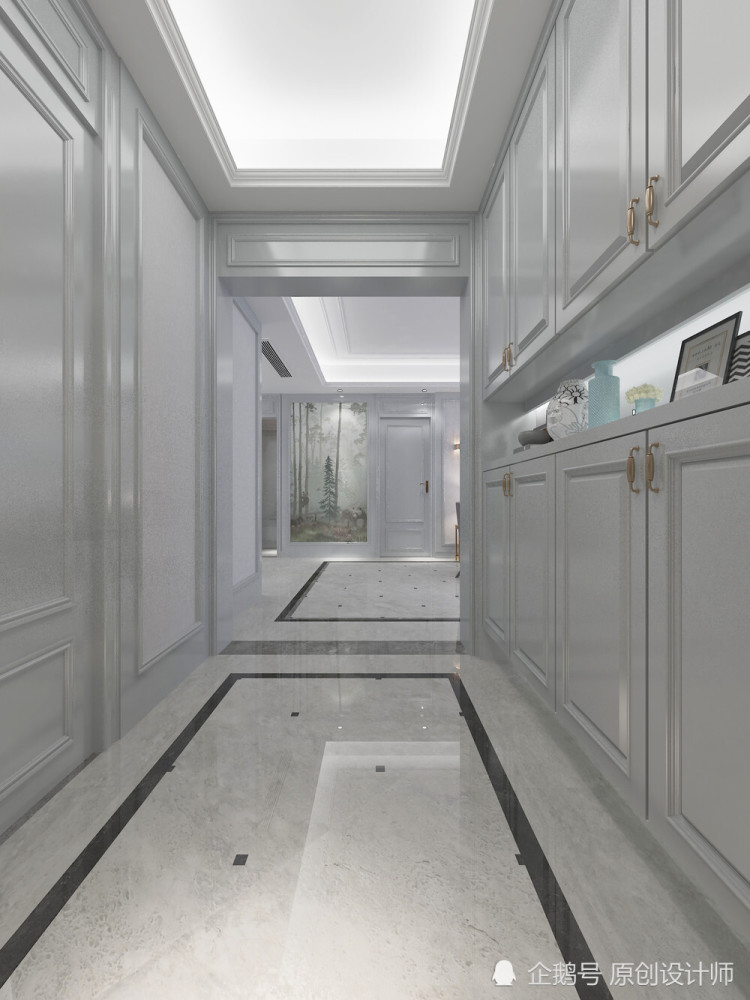 新房|夫妻北京上班，帮父母老家买300平新房，装美式轻奢精致耐看又大气