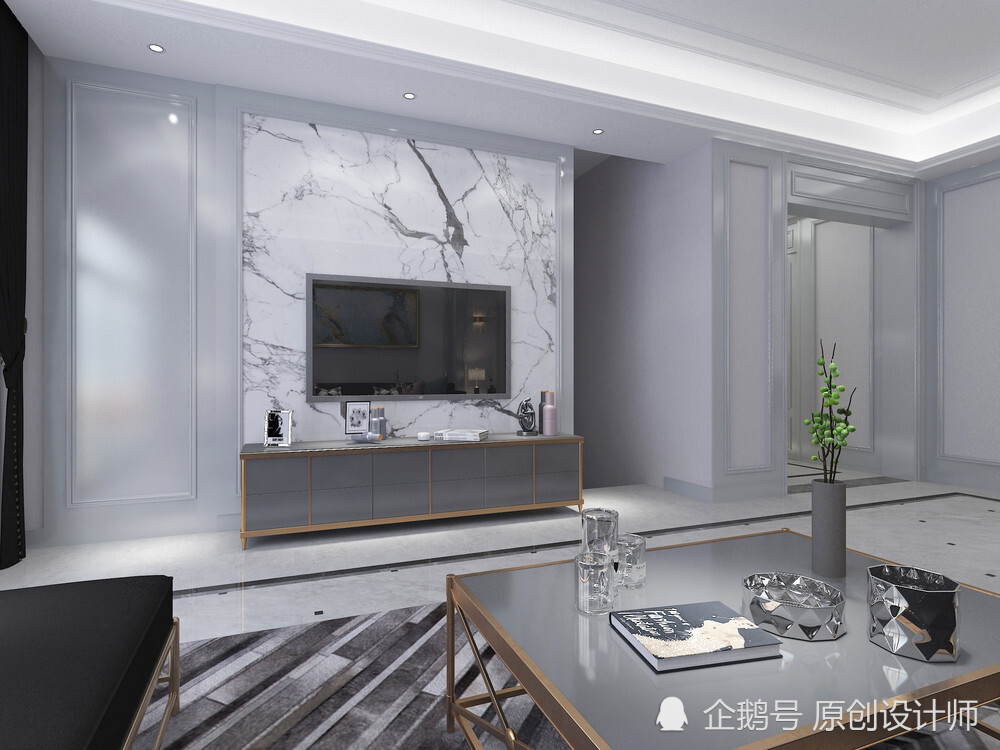 新房|夫妻北京上班，帮父母老家买300平新房，装美式轻奢精致耐看又大气