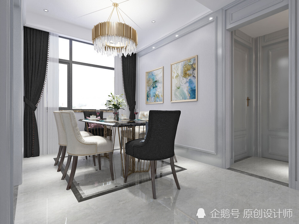 新房|夫妻北京上班，帮父母老家买300平新房，装美式轻奢精致耐看又大气