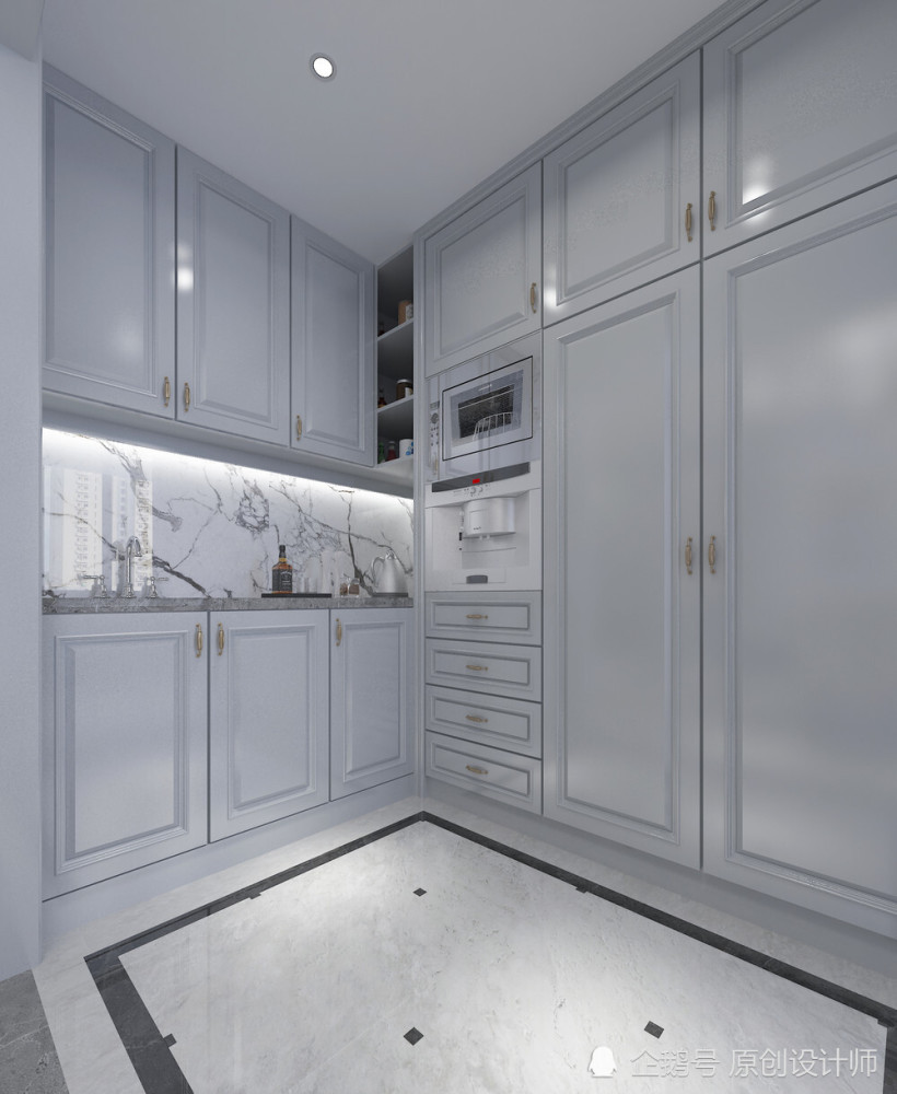 新房|夫妻北京上班，帮父母老家买300平新房，装美式轻奢精致耐看又大气