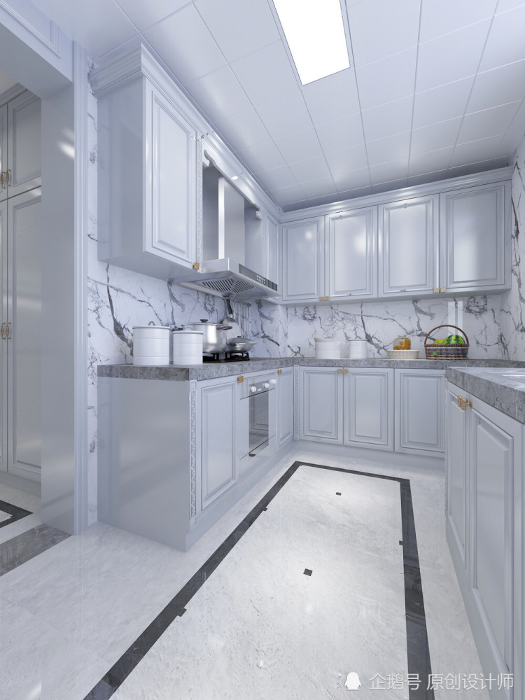 新房|夫妻北京上班，帮父母老家买300平新房，装美式轻奢精致耐看又大气