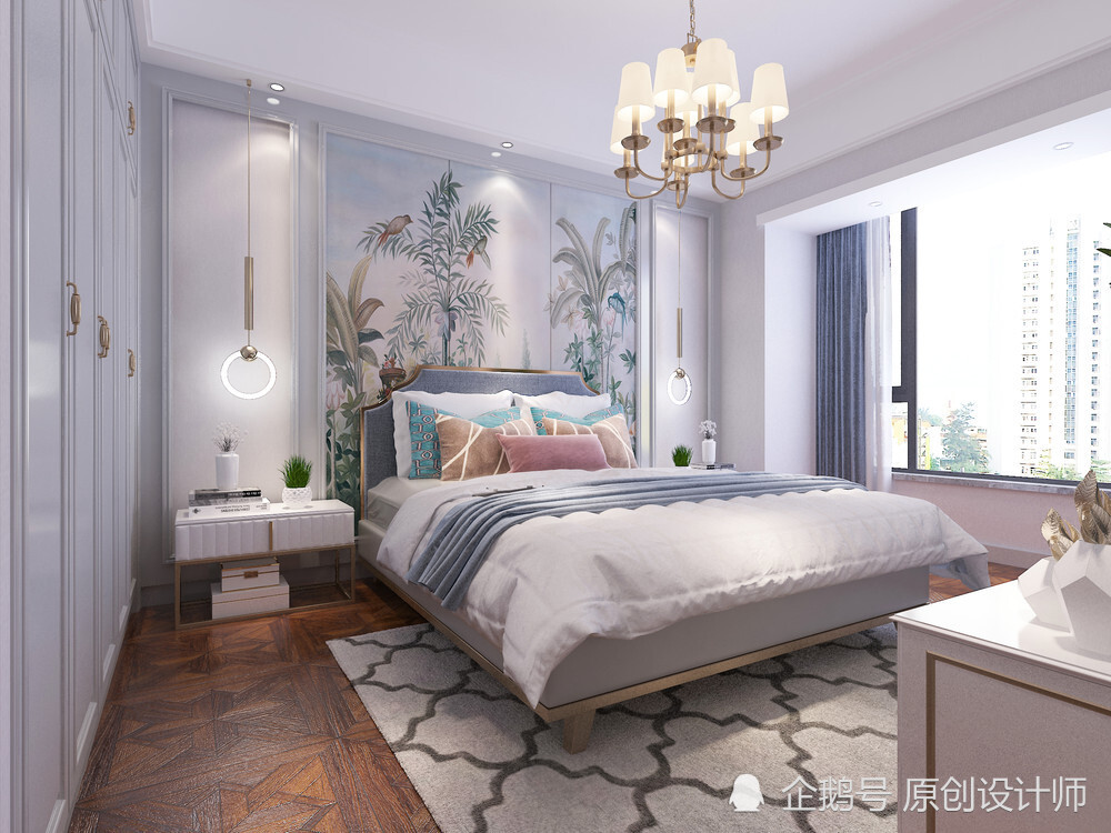 新房|夫妻北京上班，帮父母老家买300平新房，装美式轻奢精致耐看又大气