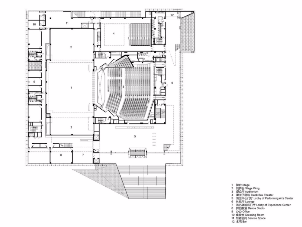 建筑设计|公共文化建筑设计：深圳坪山大剧院/案例