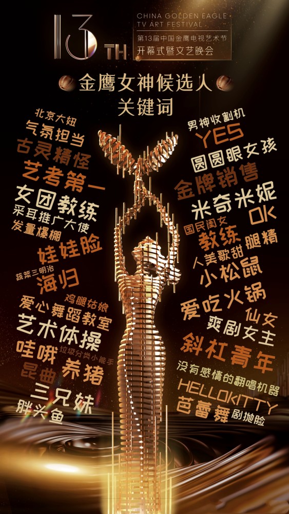 金鹰女神|李沁、关晓彤成金鹰女神候选人？刘亦菲当年仙气十足，赵丽颖惊艳