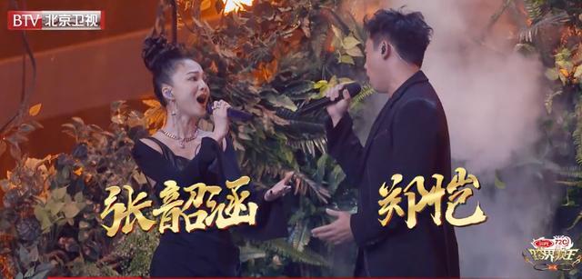 希林娜依|《跨界歌王》张韶涵帮唱郑恺，希林娜依高帮唱小沈阳，实力太悬殊