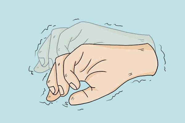 手抖与情绪有关,紧张的情绪,会让人神经一直紧绷绷的,长时间处于这种