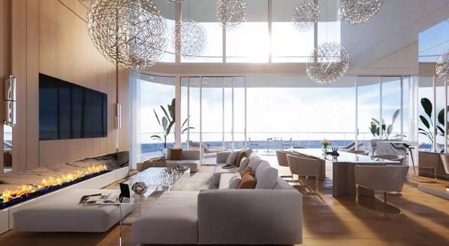 海景别墅,坐在沙发上,看电视还是看海?生活太悠哉!