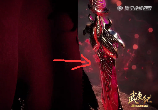 首先就是黑龙手中的血矛了,是一把非常血腥的武器,黑龙也是用它击溃了