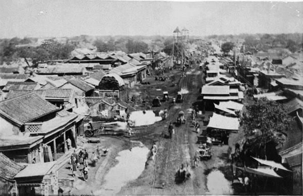 杜德维|1892年的北京城，北京城墙巍峨犹在