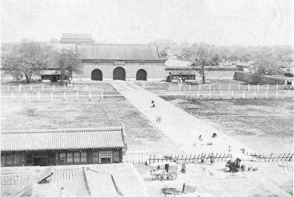 杜德维|1892年的北京城，北京城墙巍峨犹在