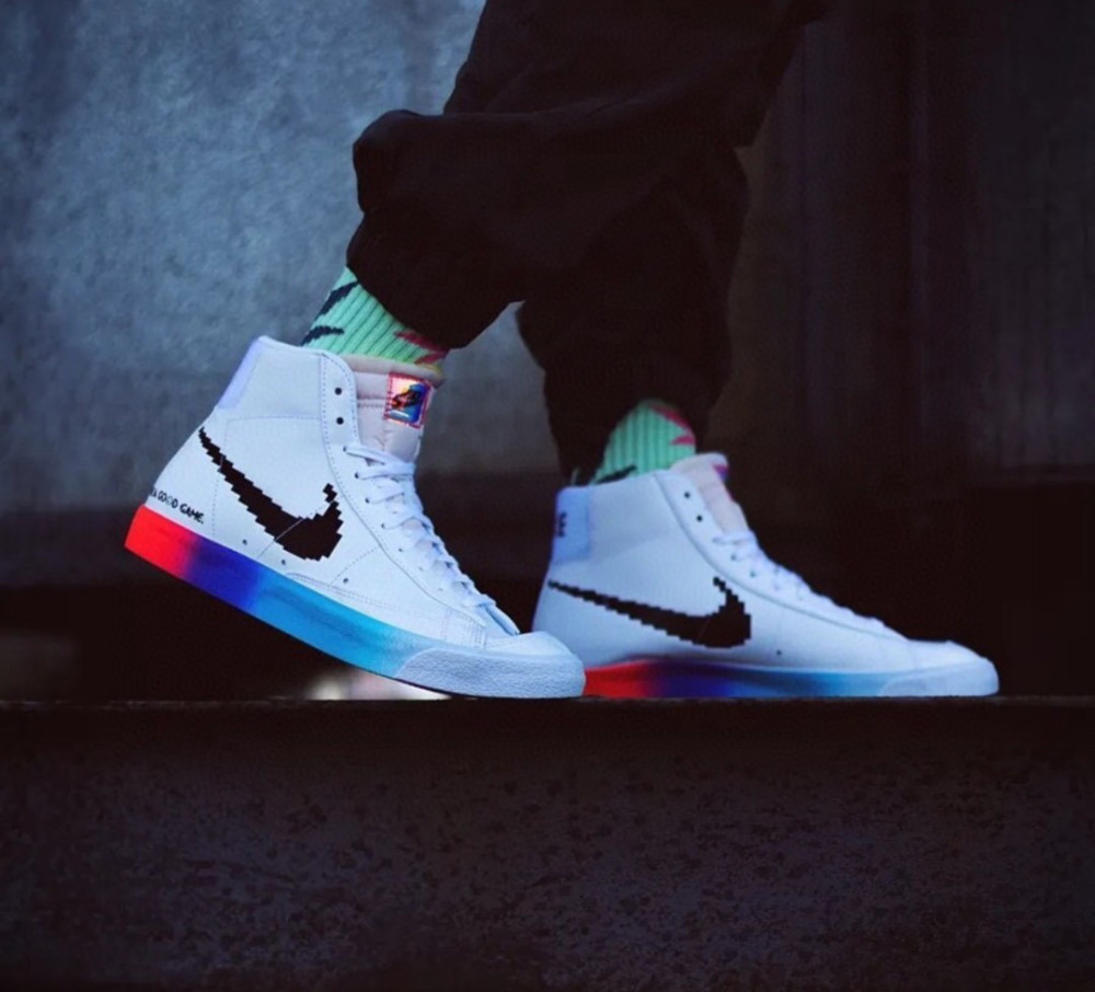 耐克电玩开拓者硫化板鞋 nike blazer mid 77 vintage have a good