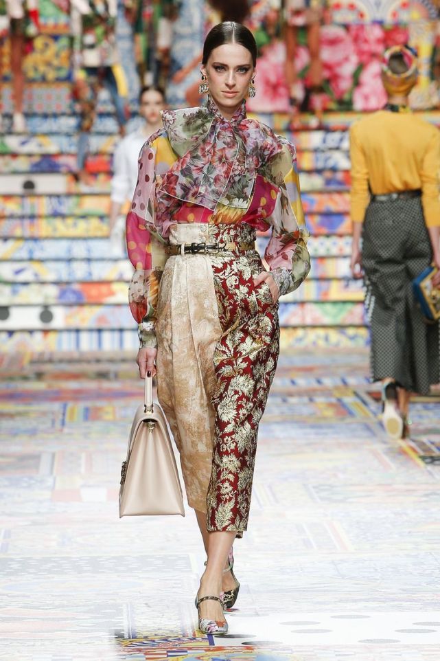 dolcegabbana杜嘉班纳发布2021春夏女装系列时装秀