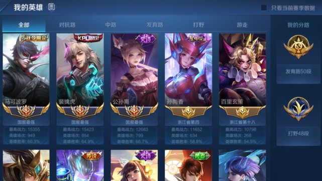 新赛季荣耀称号无法隐藏,3000战力也能拿省标?改定位的玩家太尴尬了