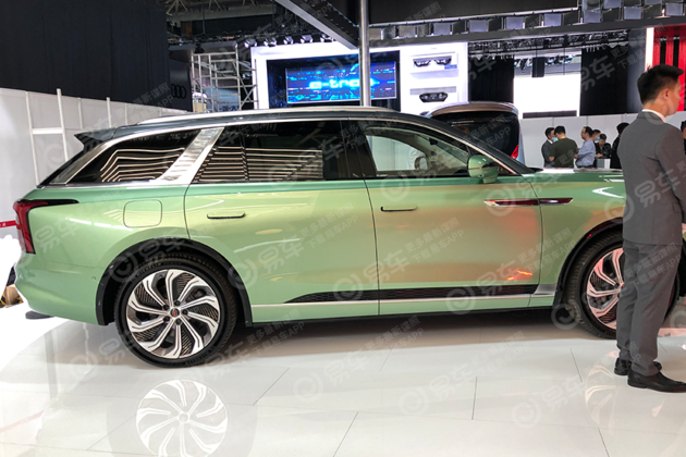 红旗e-hs9|2020北京车展探馆 红旗E-HS9实拍图曝光