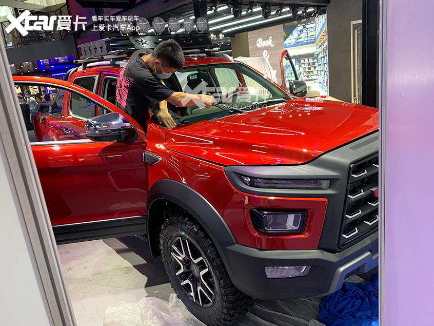 车展|北京车展探馆：江淮高端皮卡帅铃T9实车