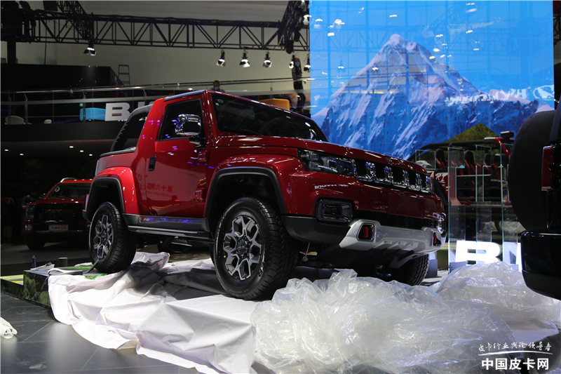 北京bj40|北京车展探馆：越野新玩具 新款北京F40皮卡将亮相