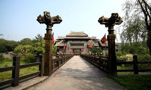 易县战国影视城终于出"大片"啦