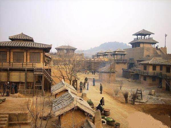 易县战国影视城终于出"大片"啦