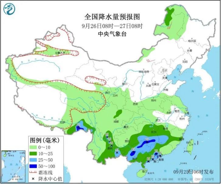 降温|周末南方降雨“接力”，北方冷空气影响降雨降温！