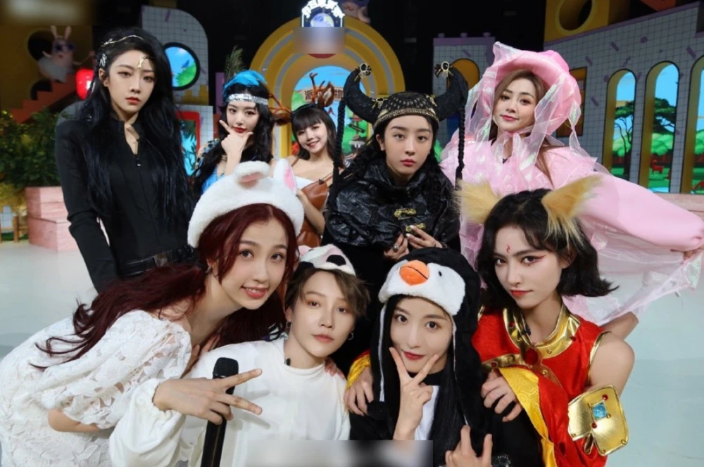 the9团综回顾陆柯燃无人组队国内第一打架女团名不虚传