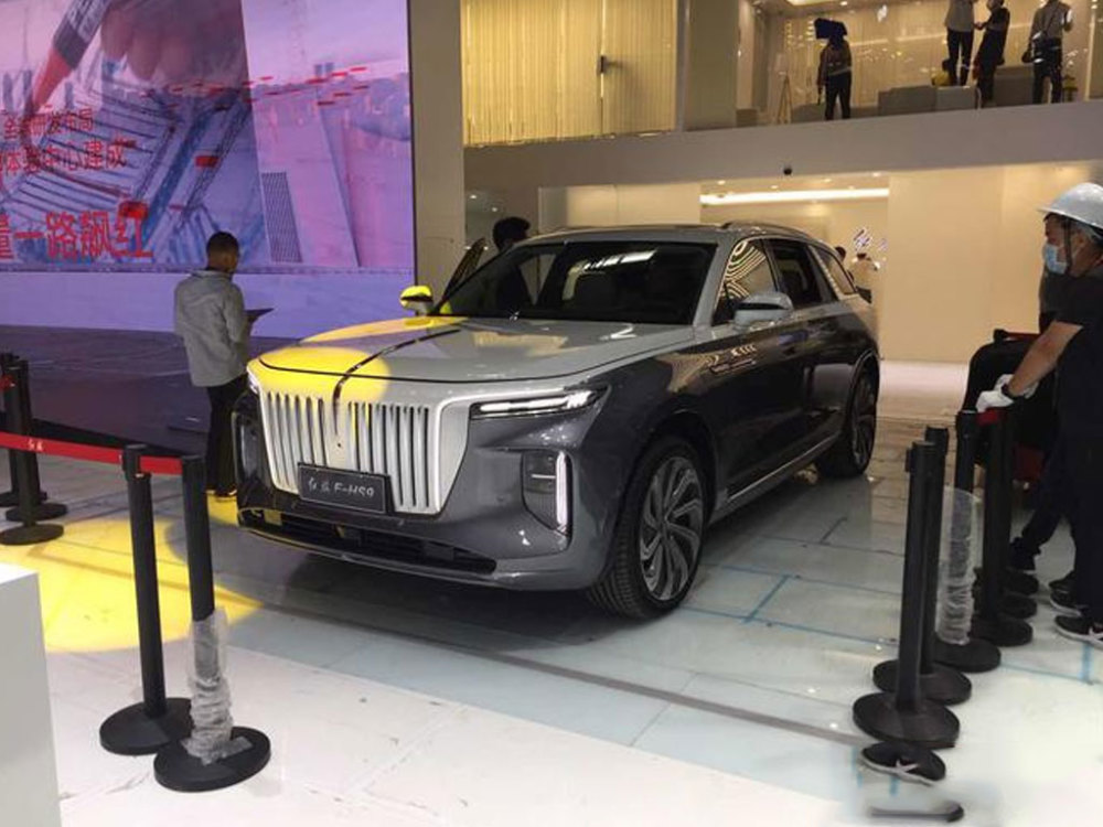 续航|北京车展红旗E-HS9实车曝光，综合续航510km