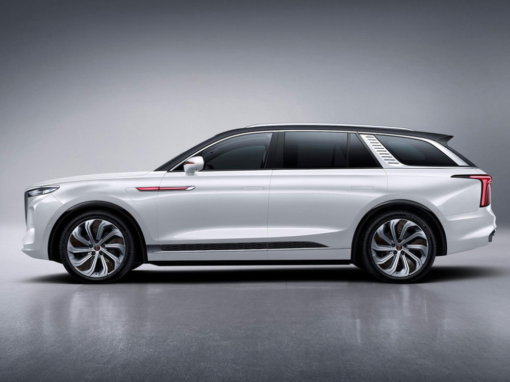 续航|北京车展红旗E-HS9实车曝光，综合续航510km