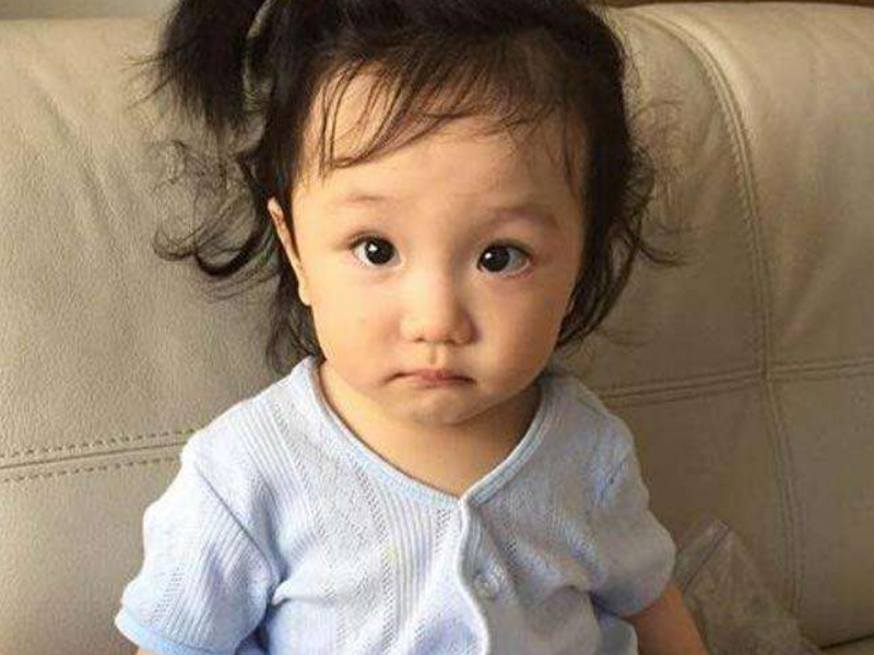 张丹峰女儿才是"整容式"长大,小时候软萌可爱,如今五官精致美成小仙女