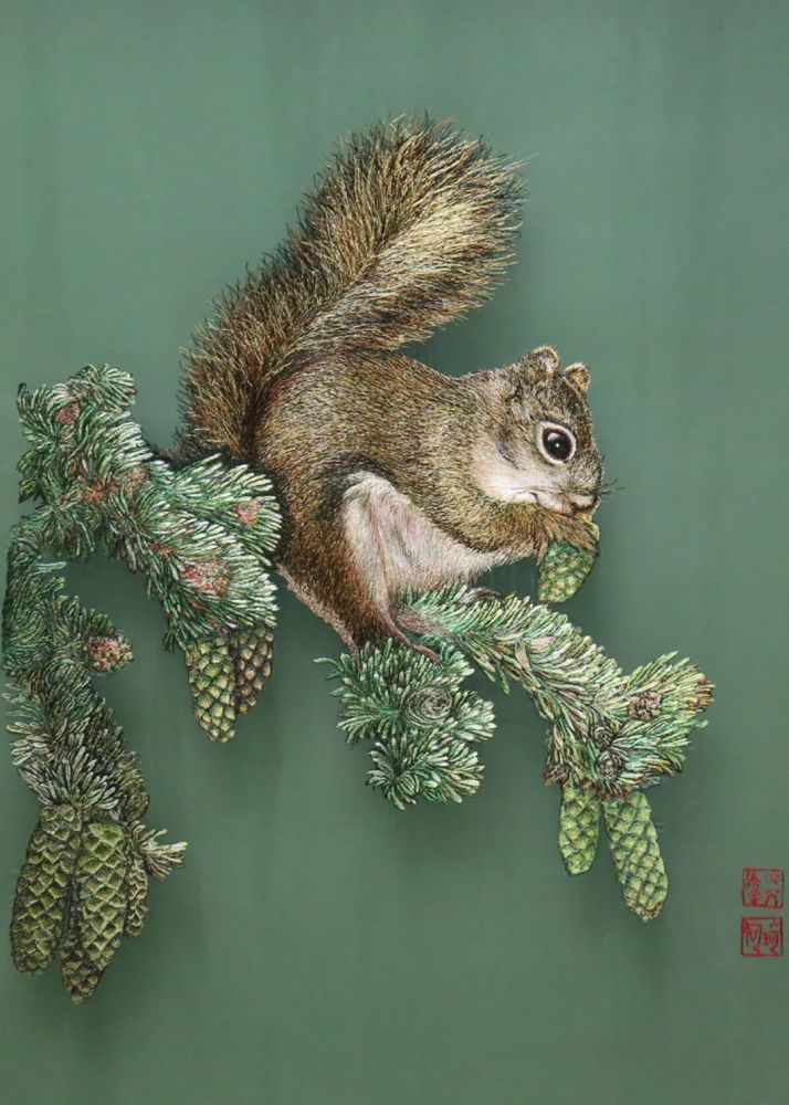 刺绣|杭州姑娘满城收购老式缝纫机，花8年时间跨界学手艺，练就绝活