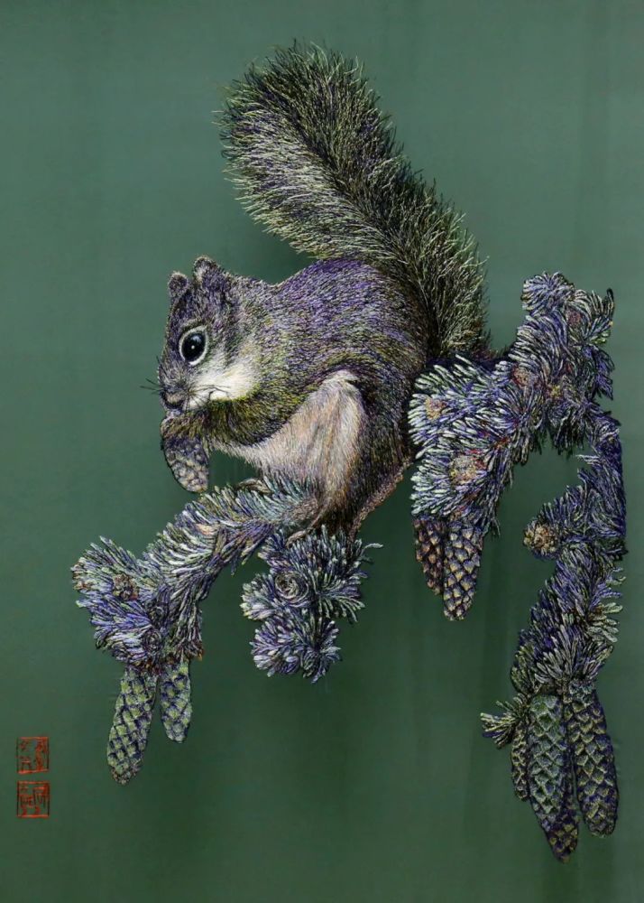 刺绣|杭州姑娘满城收购老式缝纫机，花8年时间跨界学手艺，练就绝活