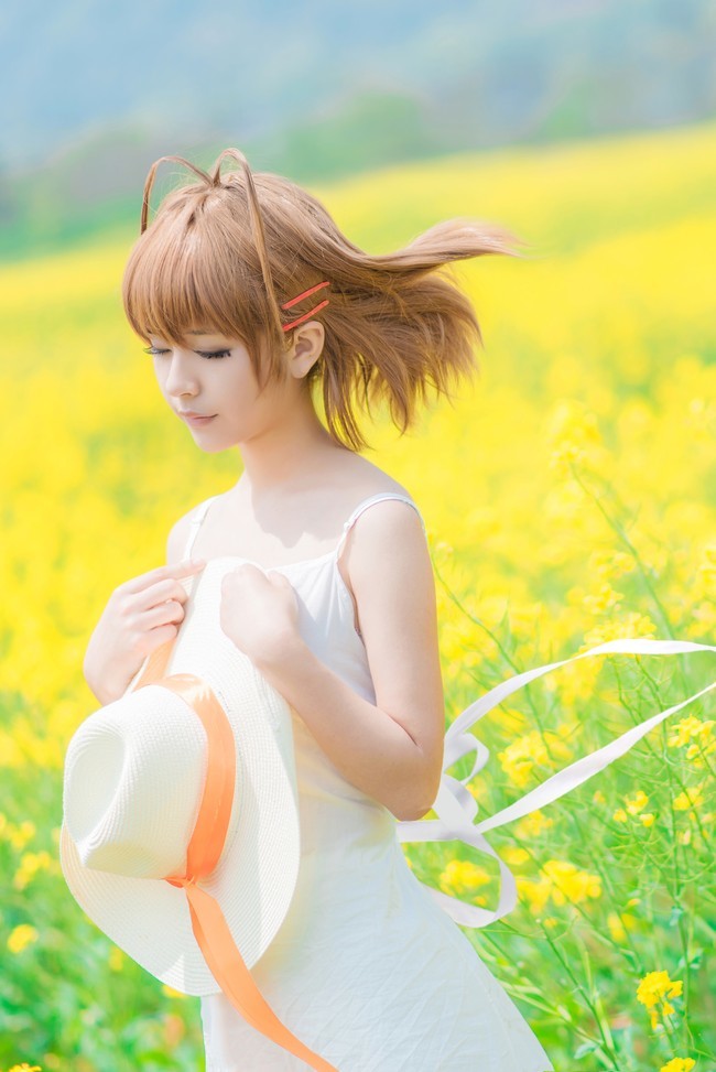 《clannadcos》cosplay正片图赏:古河渚 小清新女神_腾讯新闻