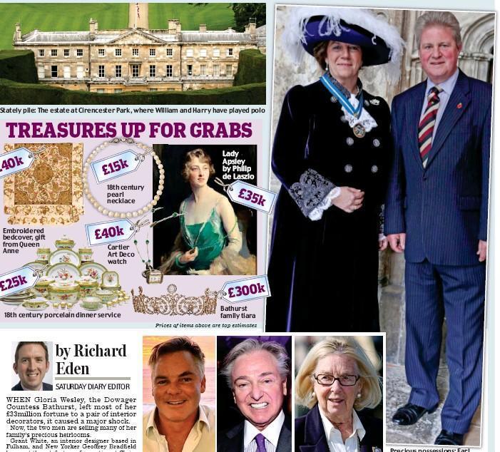 巴瑟斯特八世|英国美貌模特嫁给豪门英俊伯爵，继承3亿遗产全送给男玩伴？！