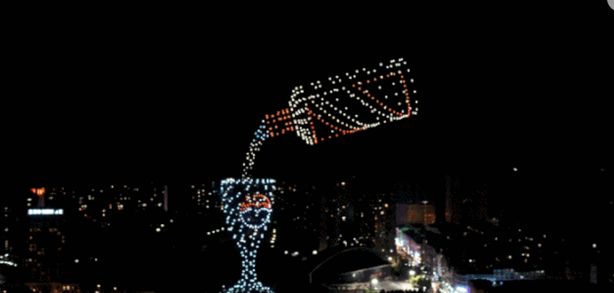 大风|仁义为怀，大风寰宇600架无人机点亮中国酒都