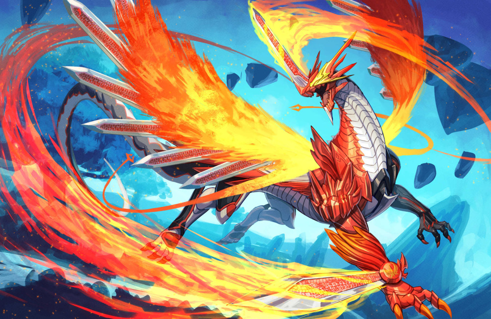 假面骑士重绘圣剑炎龙咆哮天下千骑化身救世之主