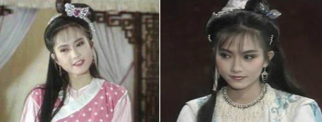 在药房上班,还暗恋许仙的吴玉莲,长相自带浓妆效果,像极了琼瑶剧中的