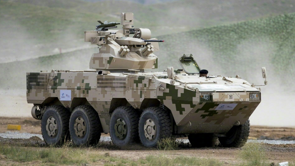 vn1是中国北方工业公司推出的一种8x8轮式装甲步兵战车,2008年面世
