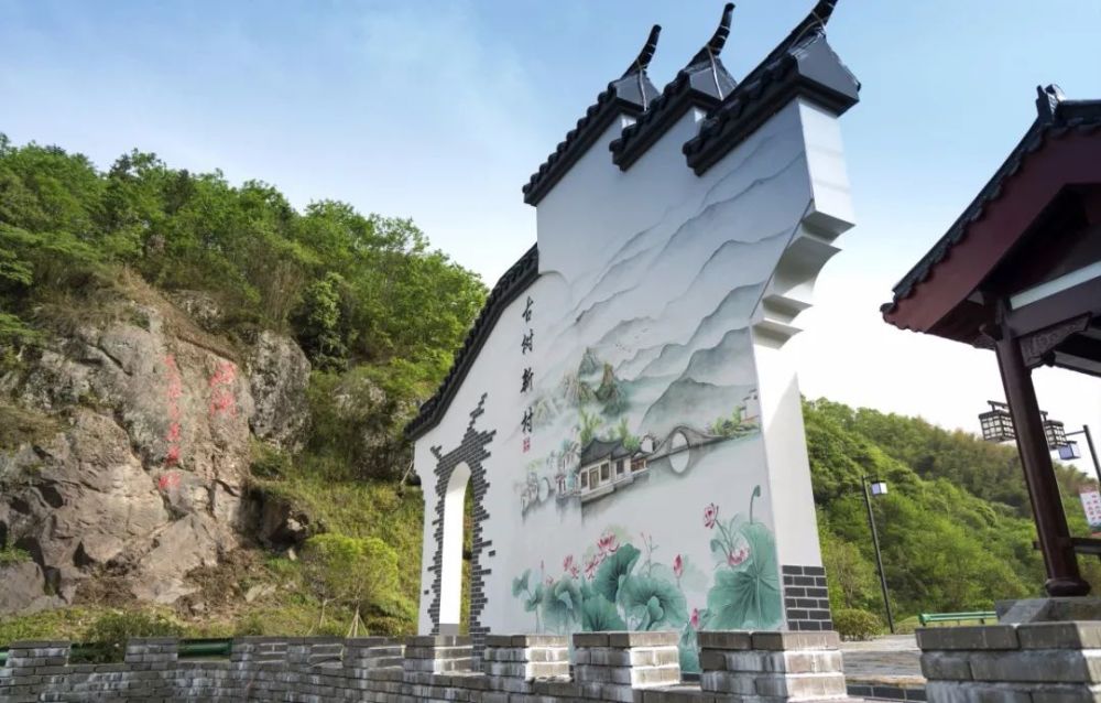 霍山单龙寺鲜花小镇图片