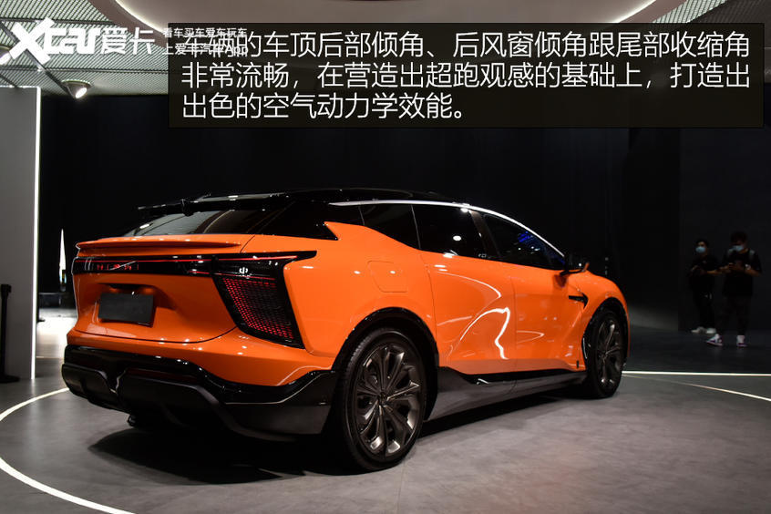 高合hiphi|科技武装牙齿 北京车展实拍高合HiPhi X