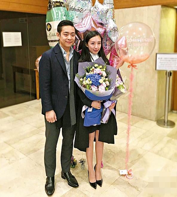 霍英东|霍英东二房孙女晒孕肚宣布喜讯，曾挺巨肚和霍启刚一起送霍老太出殡