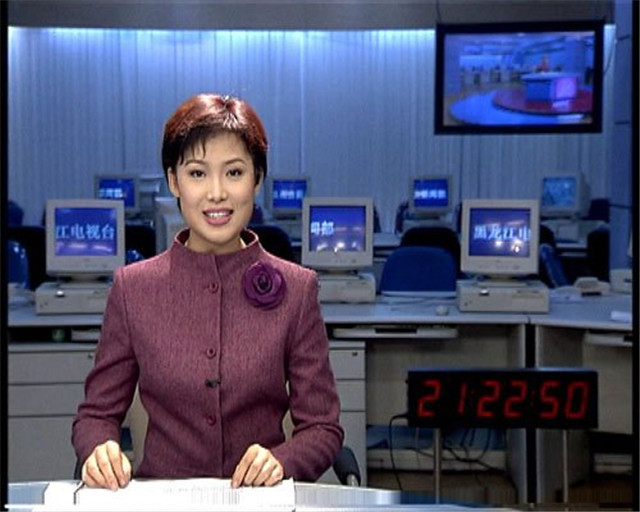 宁波电视台新闻女主播图片